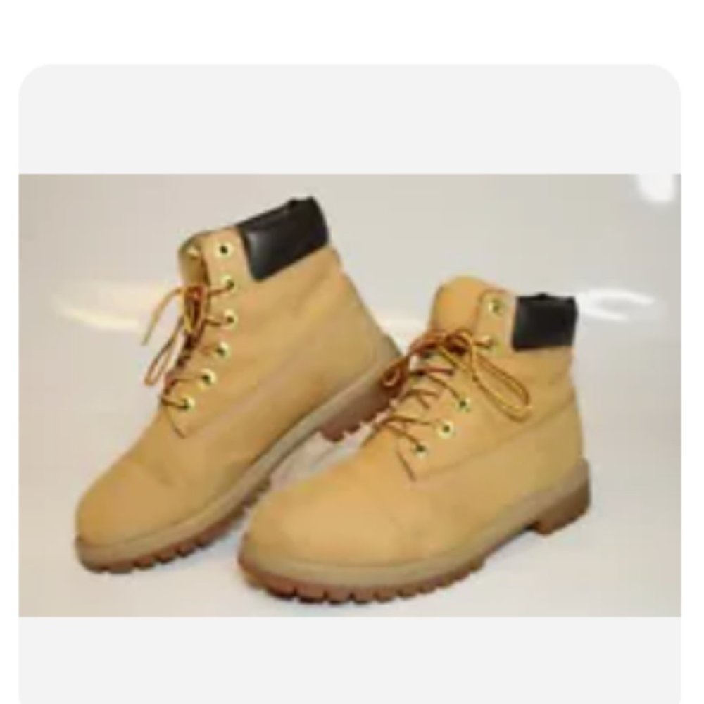 Timberland Premium 6 Inch “Classic Wheat” Kids 5 Boots Womens 37.5